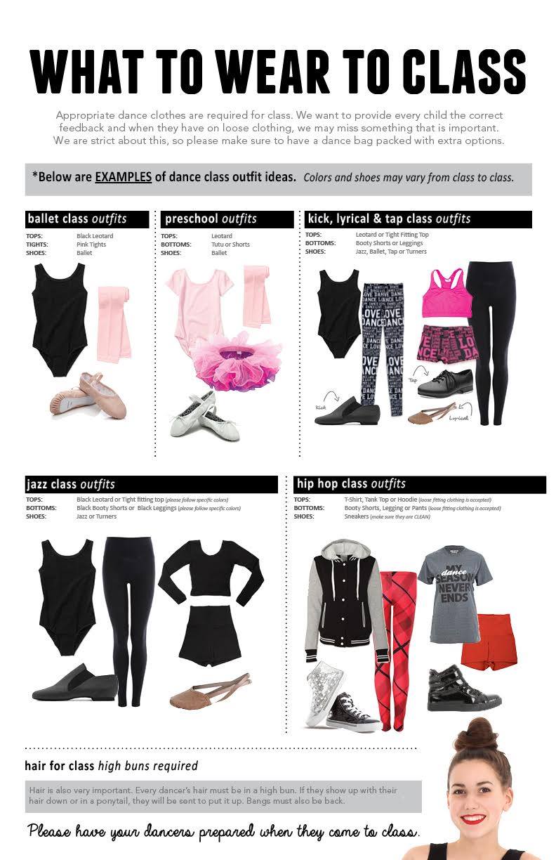 Dance class outfits online
